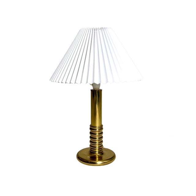 Brass Table Lamp from Vitrika, 1960s For Sale - Image 6 of 6