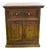 Wooden Credenza with Upper Drawer and Panelled Doors For Sale