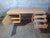 Vintage Ministers Desk with Double Drawers, 1960s For Sale - Image 11 of 12
