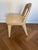 BassamFellows Armless Brutus Chair - Raw Oak & Double Caned, Italian Hand-Crafted Accent/Desk Chair For Sale In San Diego - Image 6 of 11