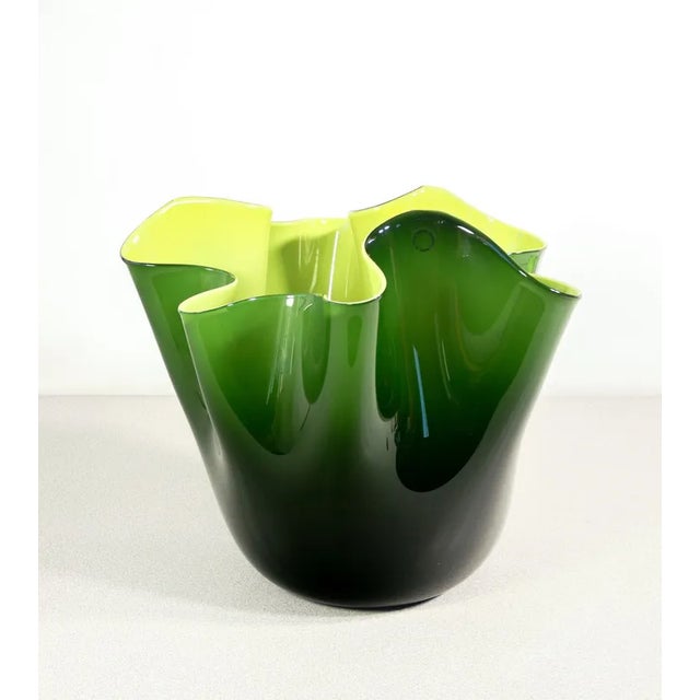 Fazzoletto Vase by F. Bianconi for Venini, 1972 For Sale - Image 12 of 12