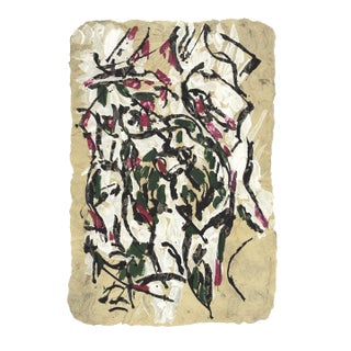 Jean-paul Riopelle Sans Titre 160-2, 1966 For Sale