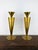 Mid-Century Modern Italian Brass Candlesticks, 1950s, Set of 2 For Sale - Image 12 of 16