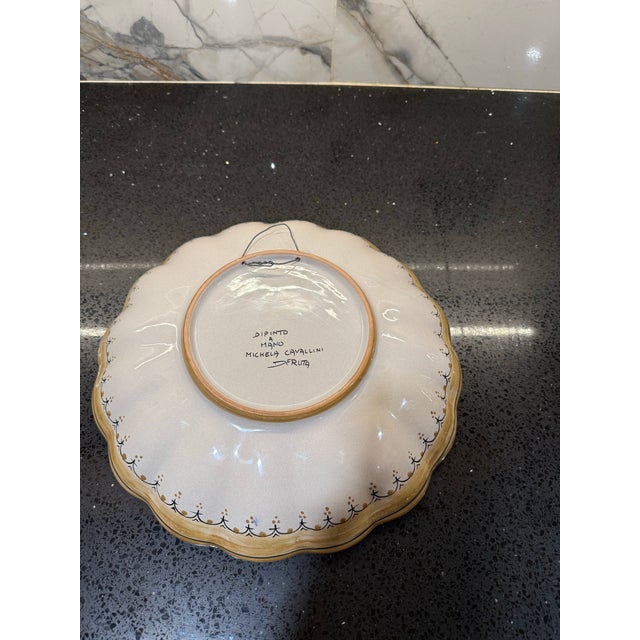 1960s Deruta Bowl Made in Italy by Michela Cavallini For Sale - Image 11 of 11