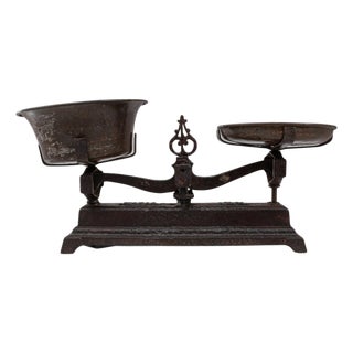 19th Century French Iron Scale For Sale