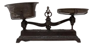 19th Century French Iron Scale