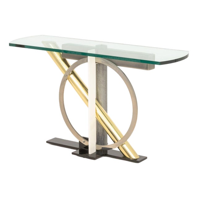 Kaizo Oto for Dia Geometric Console Table For Sale