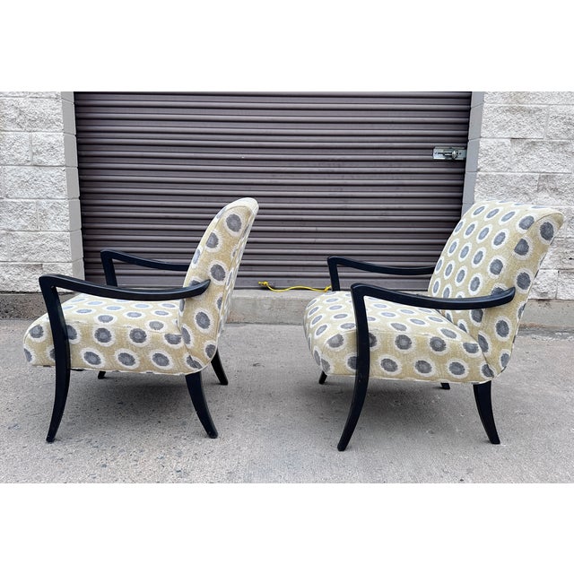 Hooker Furnishings Sam Moore Dante Exposed Wood Chairs, a Pair For Sale - Image 12 of 18