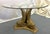 1960's Italian Hollywood Regency Brass Koi Fish Dining Table With Beveled Glass Top For Sale - Image 13 of 15