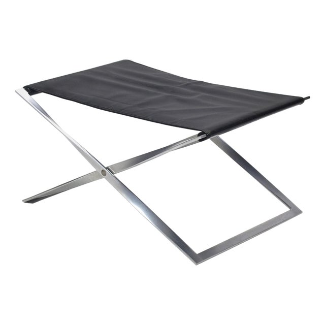 Poul Kjaerholm PK91 Folding Stool by E. Kold Christensen For Sale