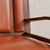 Brown French Colonial Wood + Cognac Leather Armchair, 1944 For Sale - Image 8 of 10