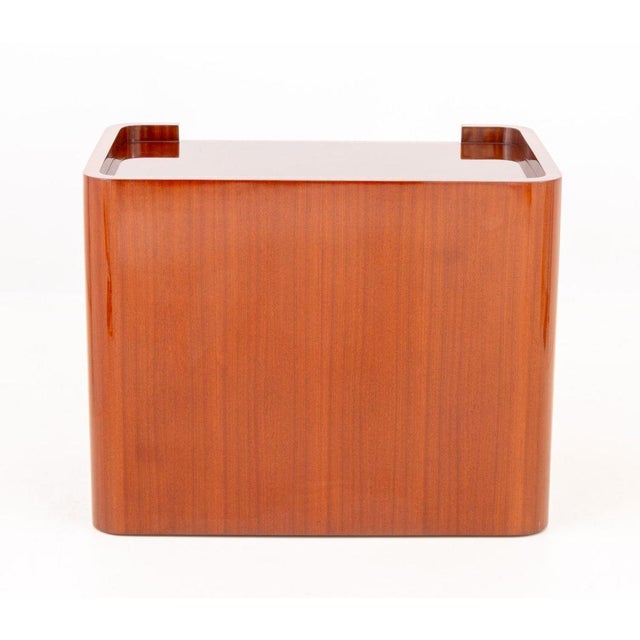 Brown Art Deco Style Mahogany Chest of Drawers For Sale - Image 8 of 8