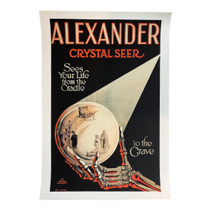 C. Alexander ((1880-1954), Cryatal Seer See Your Life From the Cradle to the Grave, 1915, Copyright Editions Langlaude 2017, Printed in France