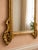 Hollywood Regency 1975 Italian Hollywood Regency Giltwood Wall Mirror | Hand-Carved Gold Frame | 54” Tall For Sale - Image 3 of 6