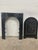 Victorian Late 19th Century French Quarter Gate Design Cast Iron Fireplace Surround & Summer Cover 21" X 27" For Sale - Image 3 of 8