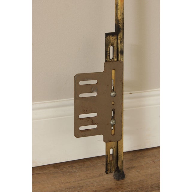 Rococo Style King Size Scrolling Brass Headboard For Sale - Image 12 of 12