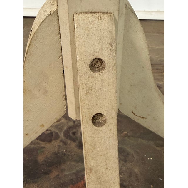 Antique Painted Pine Millner's Hat Rack For Sale - Image 12 of 12