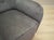 Scandinavian Grey Wooden Armchair For Sale - Image 10 of 14