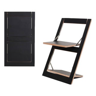 Fläpps Folding Chair in Black by Ambivalenz For Sale