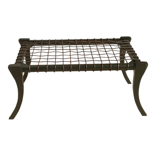 Mid Century Modern Klismos Bench For Sale