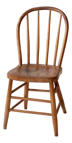 Antique Spindle Back Dining Chair