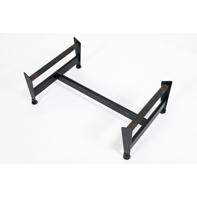 Cassina Lc4 Black Leather Chaise Lounge Chair by Le Corbusier 1981 For Sale - Image 16 of 18