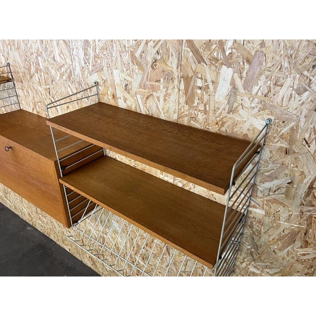 Oak String Shelf by Kajsa & Nils Nisse Strinning For Sale - Image 9 of 18