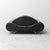 Black Modern Style Chair in Black Leather, 1990s For Sale - Image 8 of 12