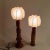 Italian Sculptural Cocoon Table Lamps, 1970s, Set of 2 For Sale - Image 10 of 15