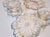 Mid 20th Century Vintage Glass Flower Snack Sets- 8 Pieces For Sale - Image 5 of 6