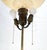 Adjustable Height Heavy Brass Tripod Base Claw Feet Antique Floor Lamp For Sale - Image 6 of 17