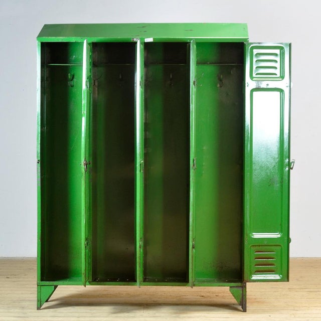 Vintage Industrial Locker, 1950s For Sale - Image 4 of 16