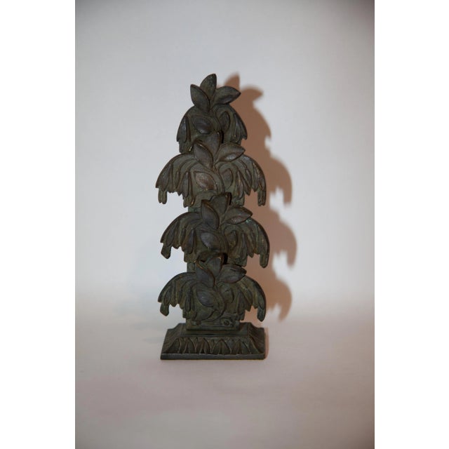 19th Century English Bronze Letter/Calling Card Rack For Sale - Image 10 of 10