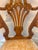 White Antique Carved Walnut Desk Armchairs, 1920, Set of 2 For Sale - Image 8 of 18
