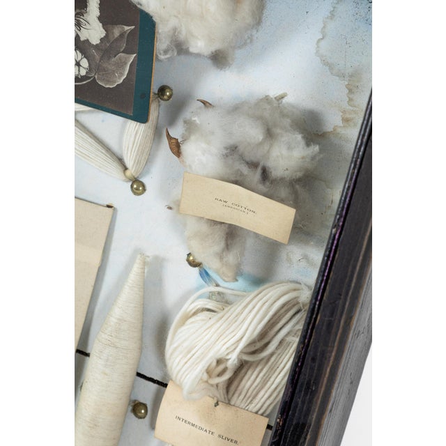Antique Wool Sampler Display Case, 1800s For Sale - Image 10 of 15