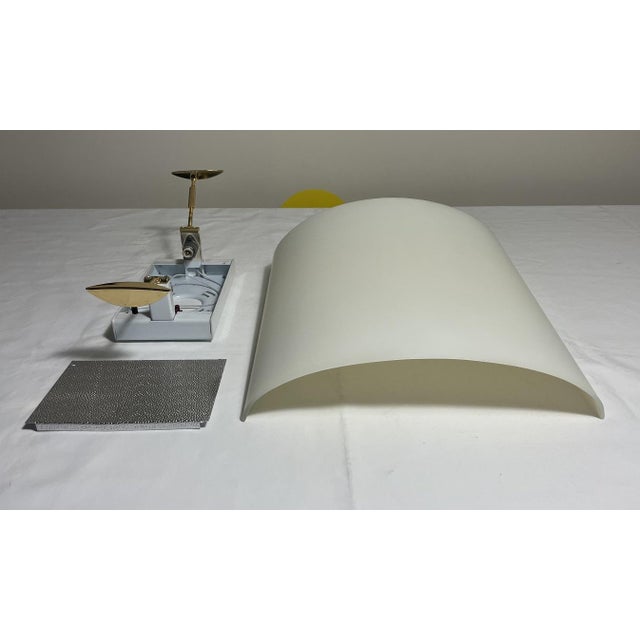 Gold Selis PP35 Wall Lamps by Massari and Toso for Leucos, Italy, 1980s For Sale - Image 8 of 13