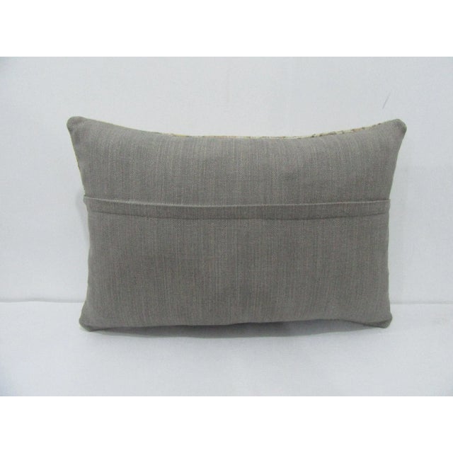 Mid-Century Modern Pastel Pillow For Sale - Image 3 of 4