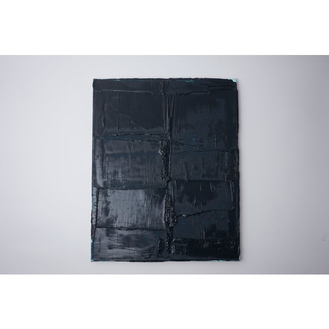 Blue Felix Becker, Abstract Composition, 2019, Oil on Canvas For Sale - Image 8 of 12