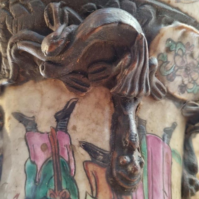 19th Century Nanking Porcelain Vase, China For Sale - Image 9 of 18