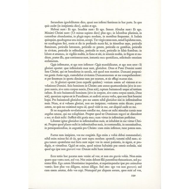 1969 Salvador Dalí Biblia Sacra Lithograph "Iesus Flagellatus" (Jesus Flagellation) For Sale In New York - Image 6 of 8