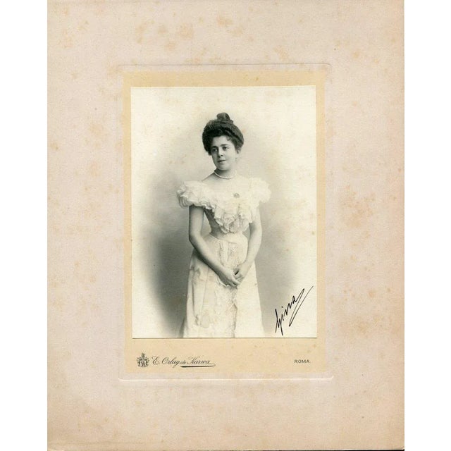 Vintage photos. Collection of two vintage black and white photo portraits of a young beautiful and elegant woman, taken by...