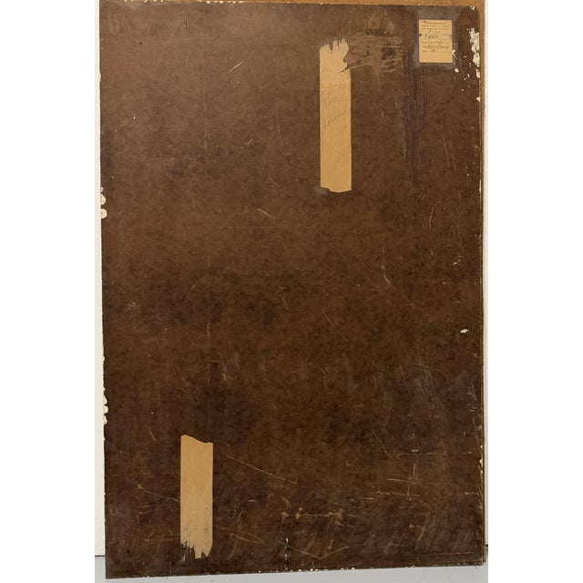 Alfred Rogoway, Figurative Composition, 1960, Oil Painting For Sale - Image 6 of 9