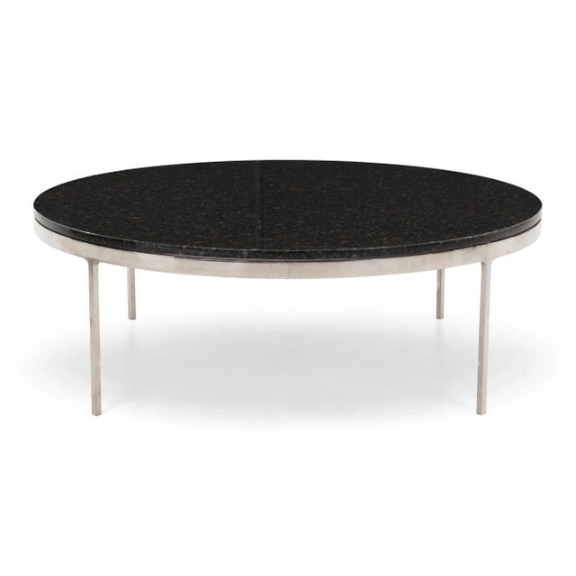1970s Large Nicos Zographos Granite Coffee Table For Sale - Image 5 of 5