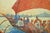 1983 "Hommage to C. Dellepiane" Pointillist Figurative Serigraph by Guillaume Azoulay For Sale In Palm Springs - Image 6 of 7