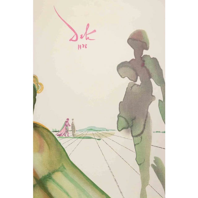 La Desse de Cythère (The Goddess of Cythera) is a woodcut print on Arches Paper realized by Salvador Dalì in 1978 to...