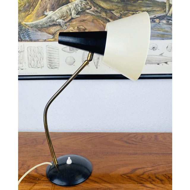 Metal German Hoso Desk Lamp, 1950s For Sale - Image 7 of 10