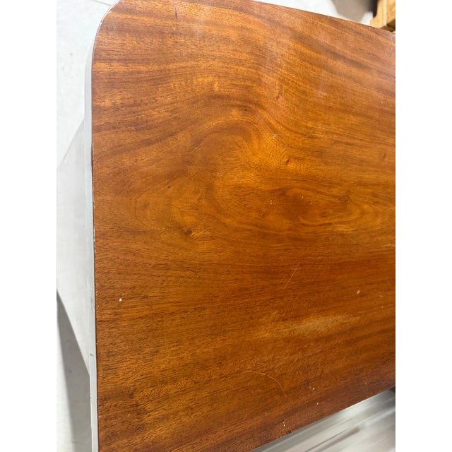 Antique Mahogany Two Over Three Drawers - Bow Front Chest of Drawers From England For Sale - Image 14 of 18