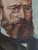 Antique Male Portrait Oil Painting, Ukrainian Soviet Art, 1981 80-60 For Sale - Image 4 of 6
