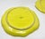 Ceramic 1950s Vintage Portuguese Secla Yellow Majolica Lettuce Leaf Lunch Plates- a Pair For Sale - Image 7 of 9