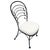 Mid-Century Modern Restored Mid-Century Iron Café Patio/Outdoor "Ribcage" Chair by Woodard Set of 30 For Sale - Image 3 of 9